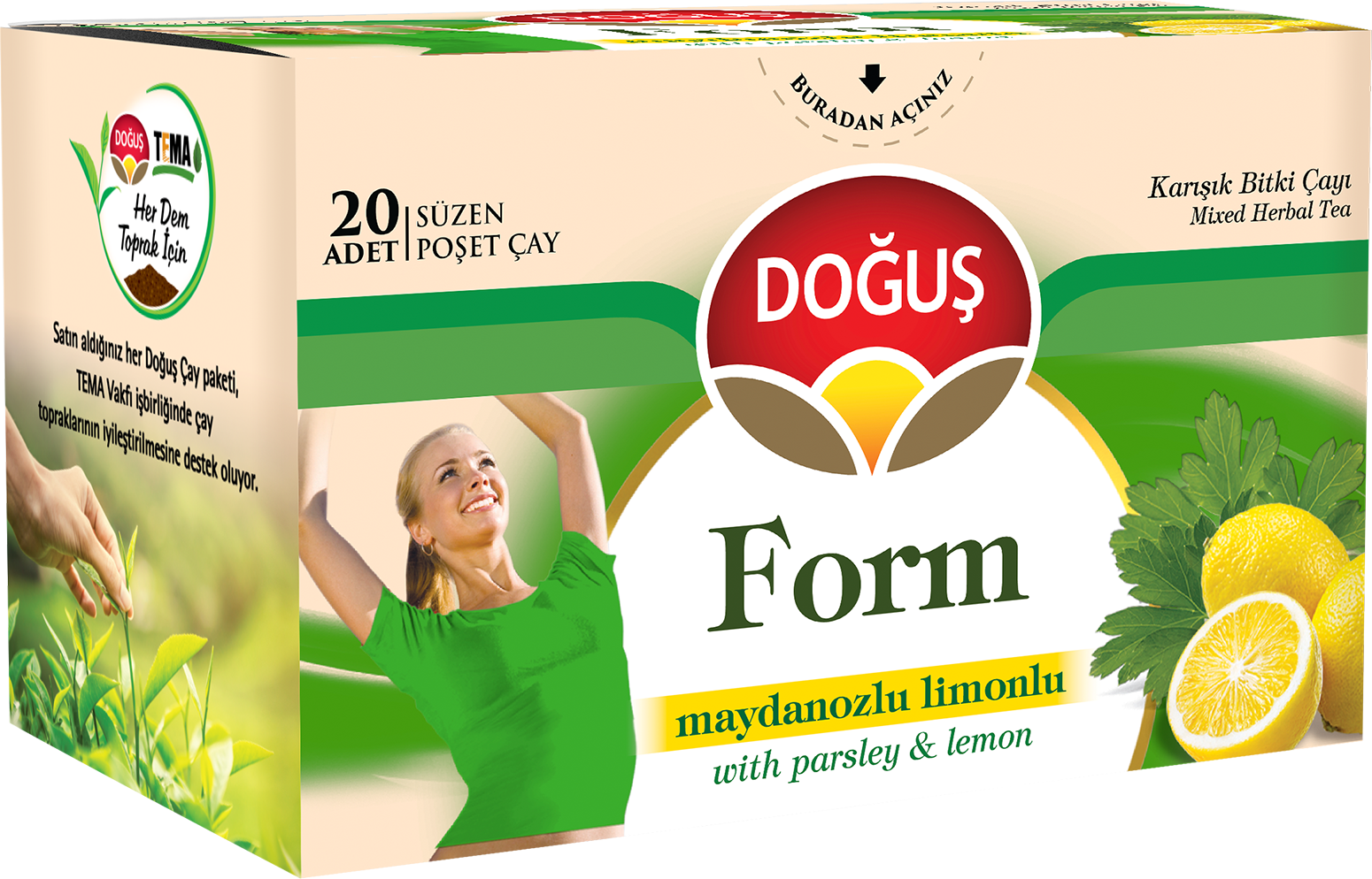 Doğuş form maydanoz limonlu 20x