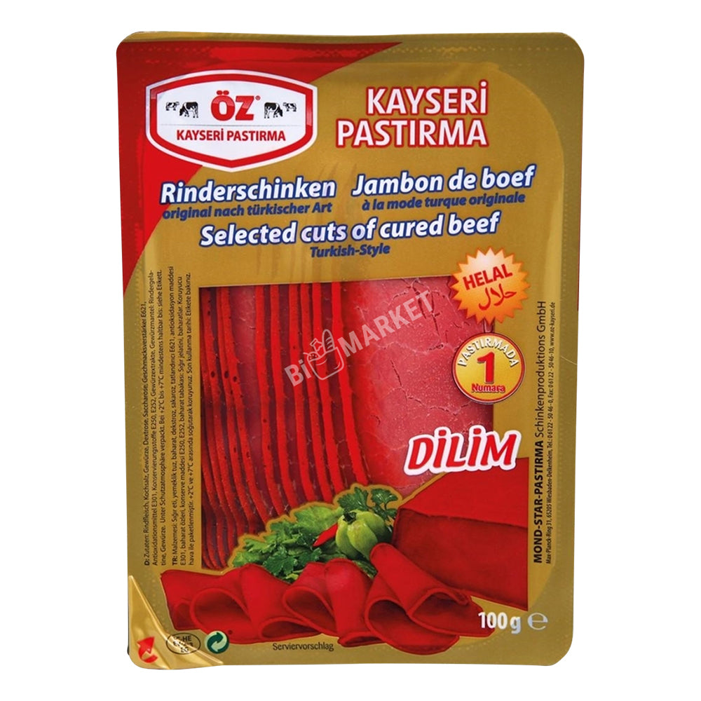 Öz kayseri pastırma 100g