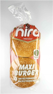 Burger ekmek 4x