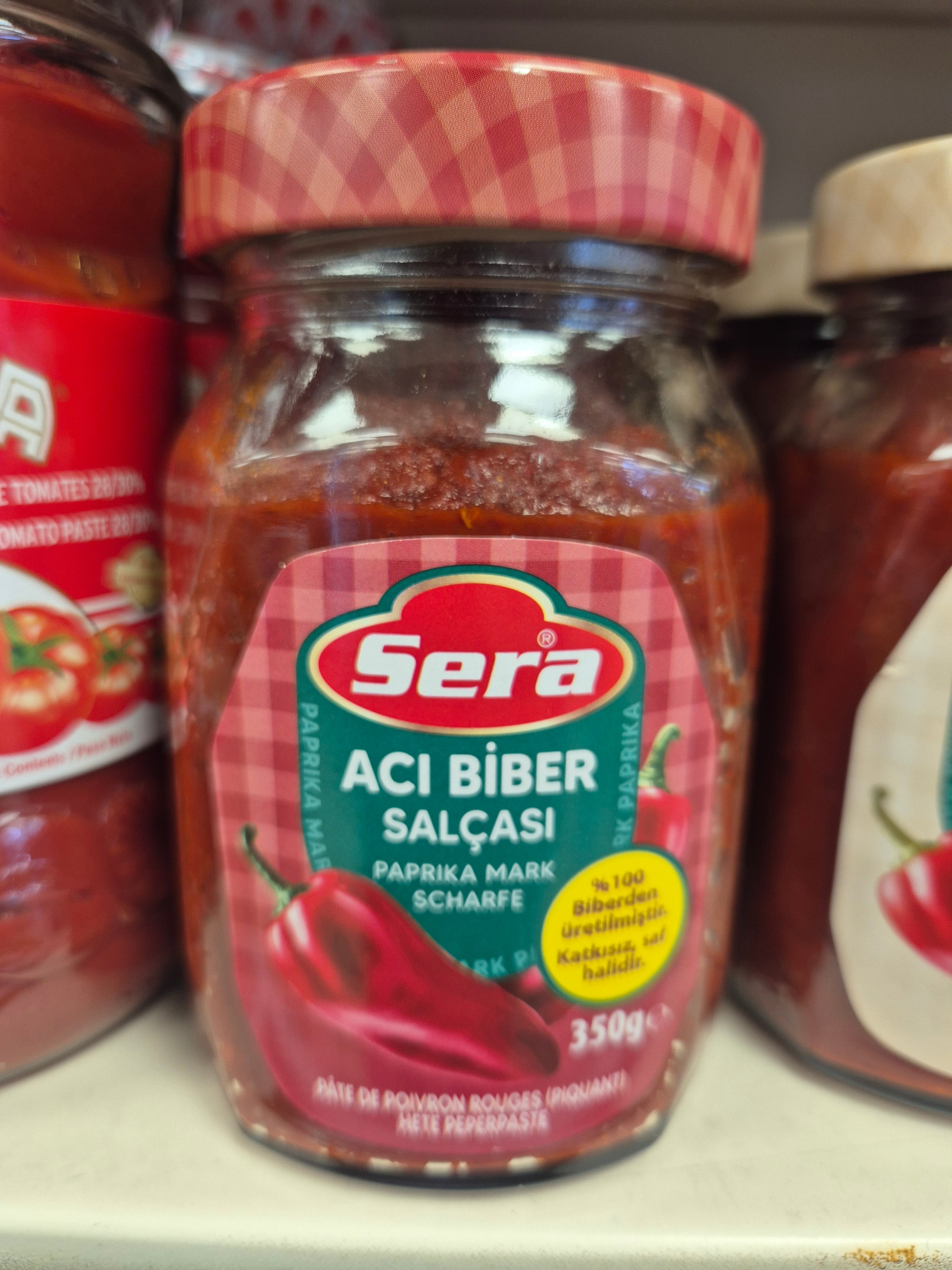 Sera acı biber salçası 350g