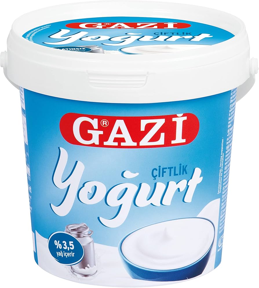 Gazi yoğurt 3.5% natur 1kg