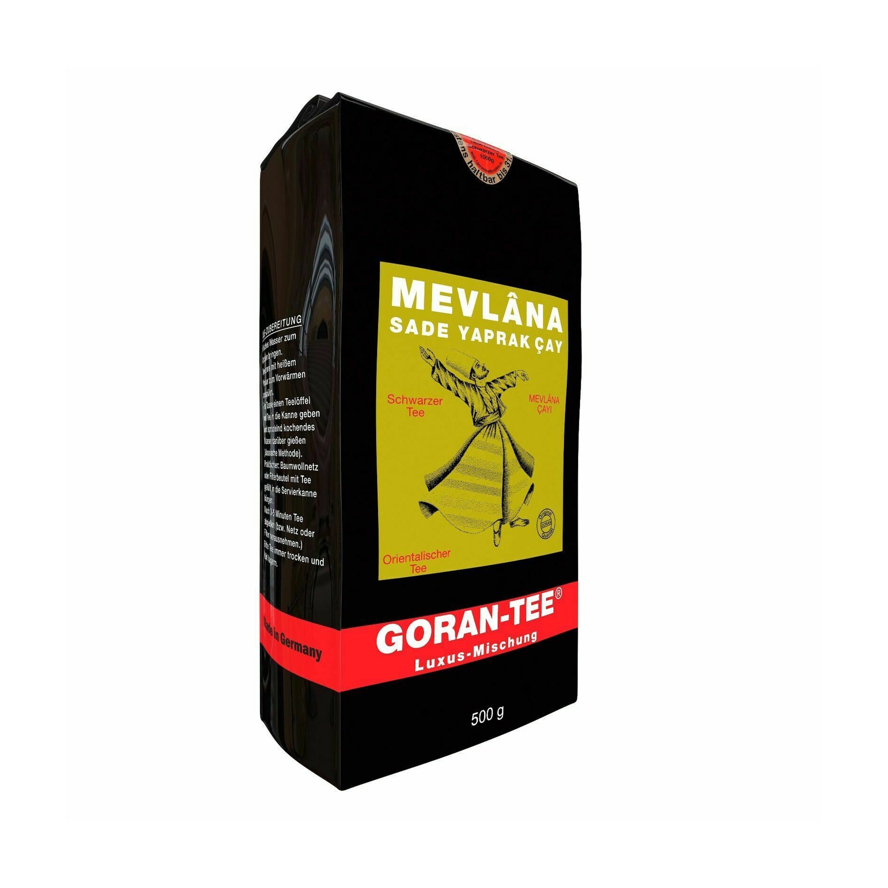 Mevlana sade yaprak çay 500g
