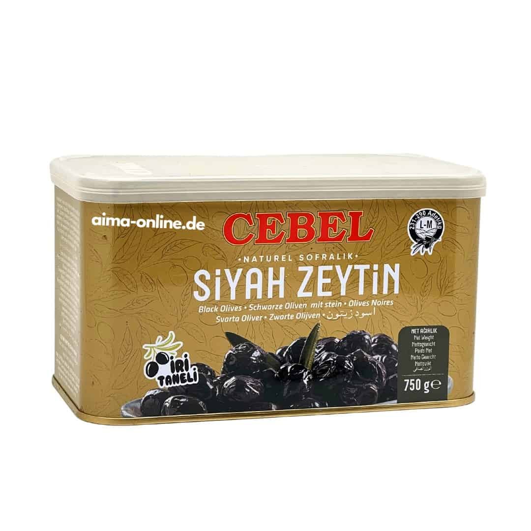 Cebel siyah zeytin 750g
