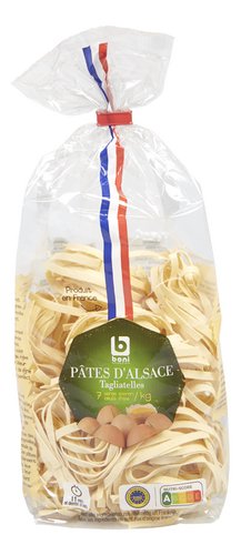 Pâtes d'Alsace tagliatelles 250g