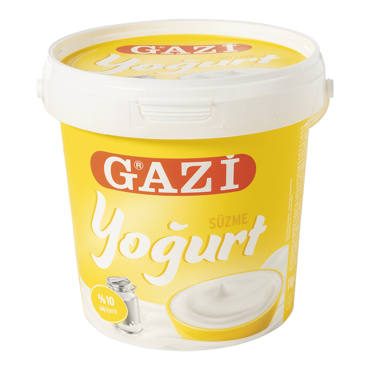 Gazi yoğurt 10% süzme 1kg