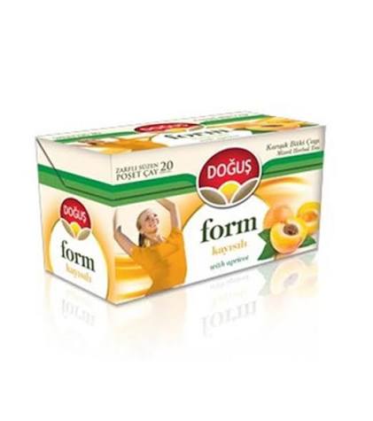 Doğuş çay kayısılı 20x