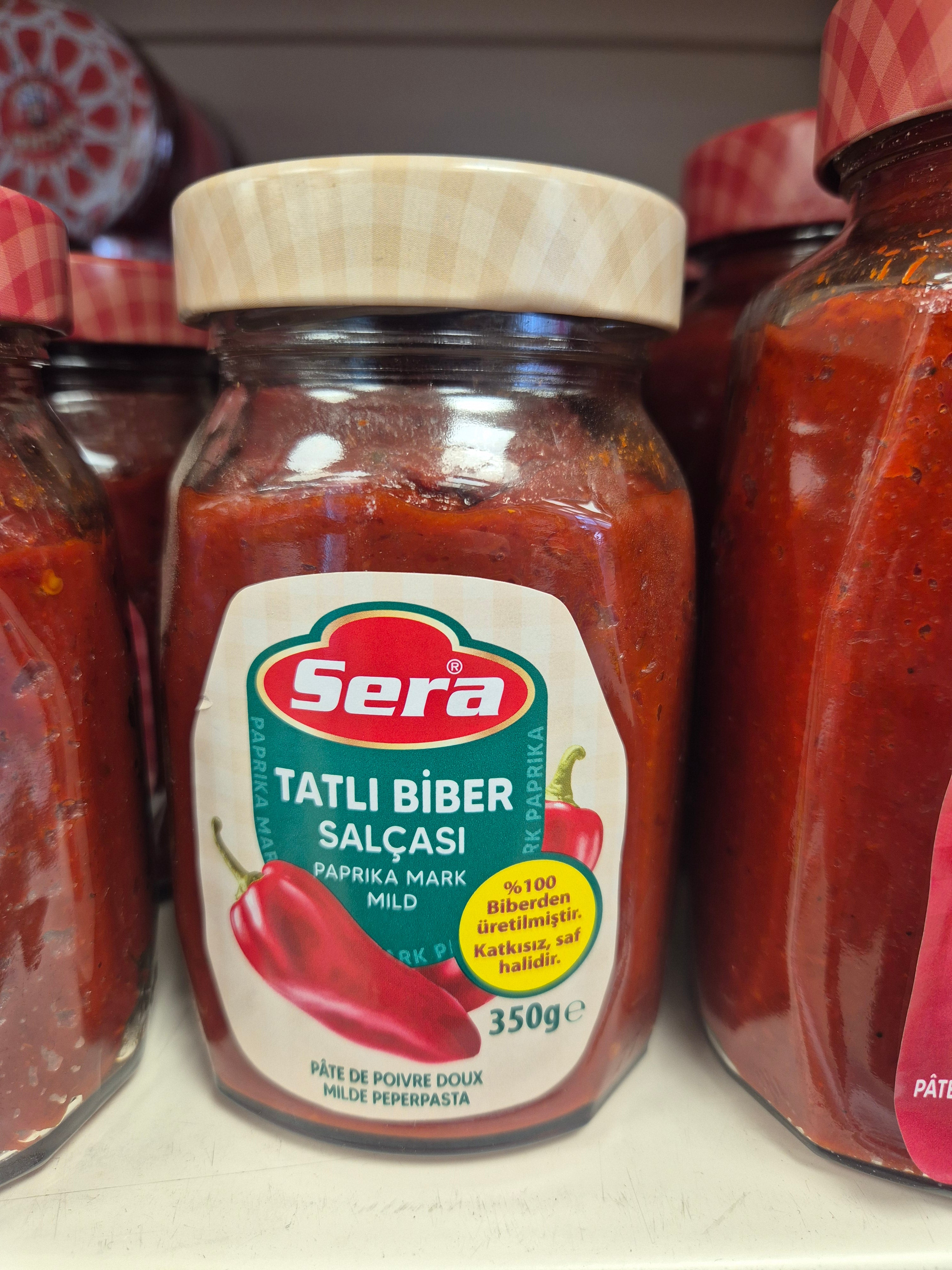 Sera tatlı biber salçası 350g