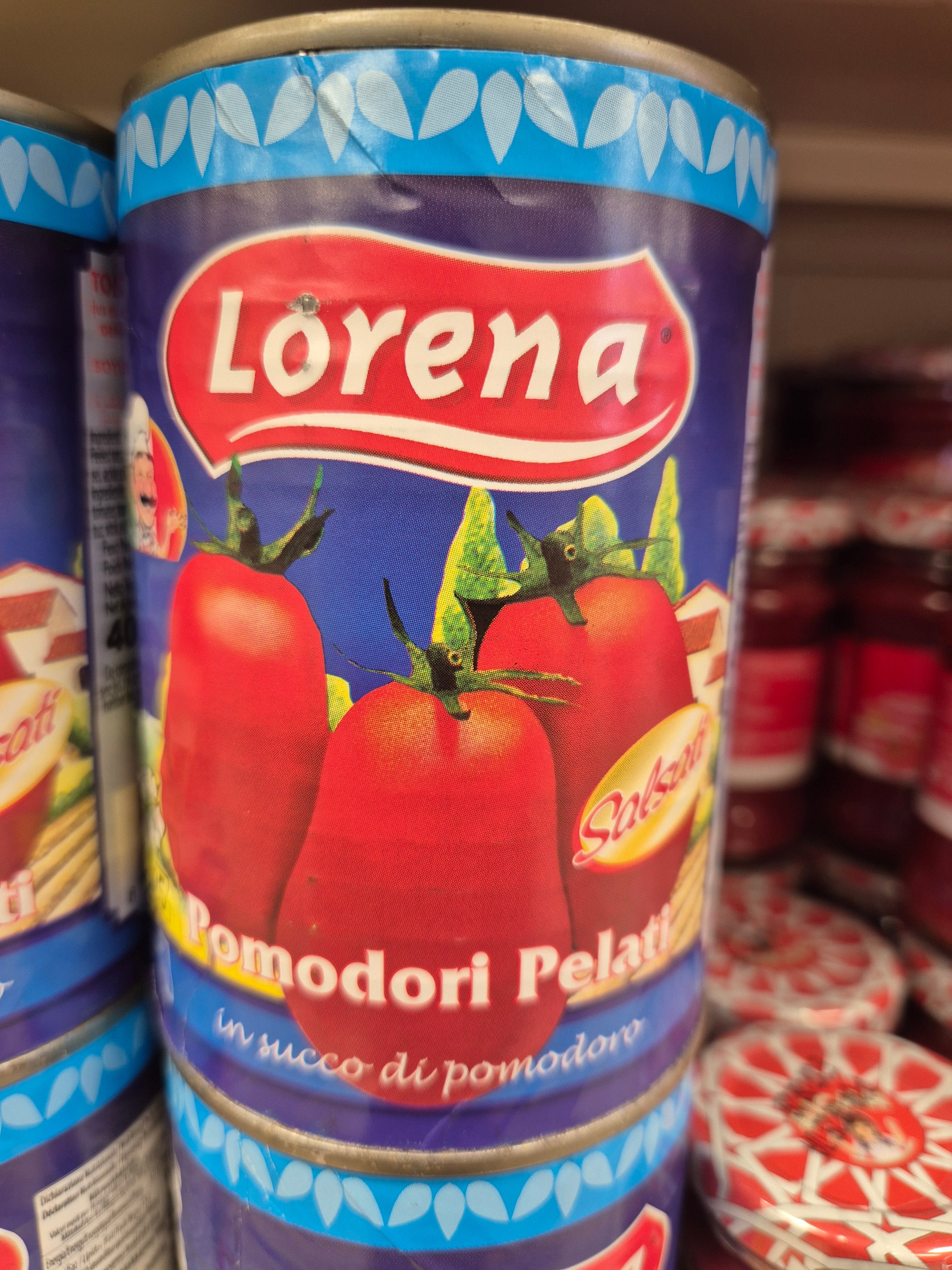 Lorena tomate pelée 400g
