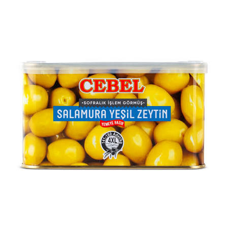 Cebel salamura yeşil zeytin 600g